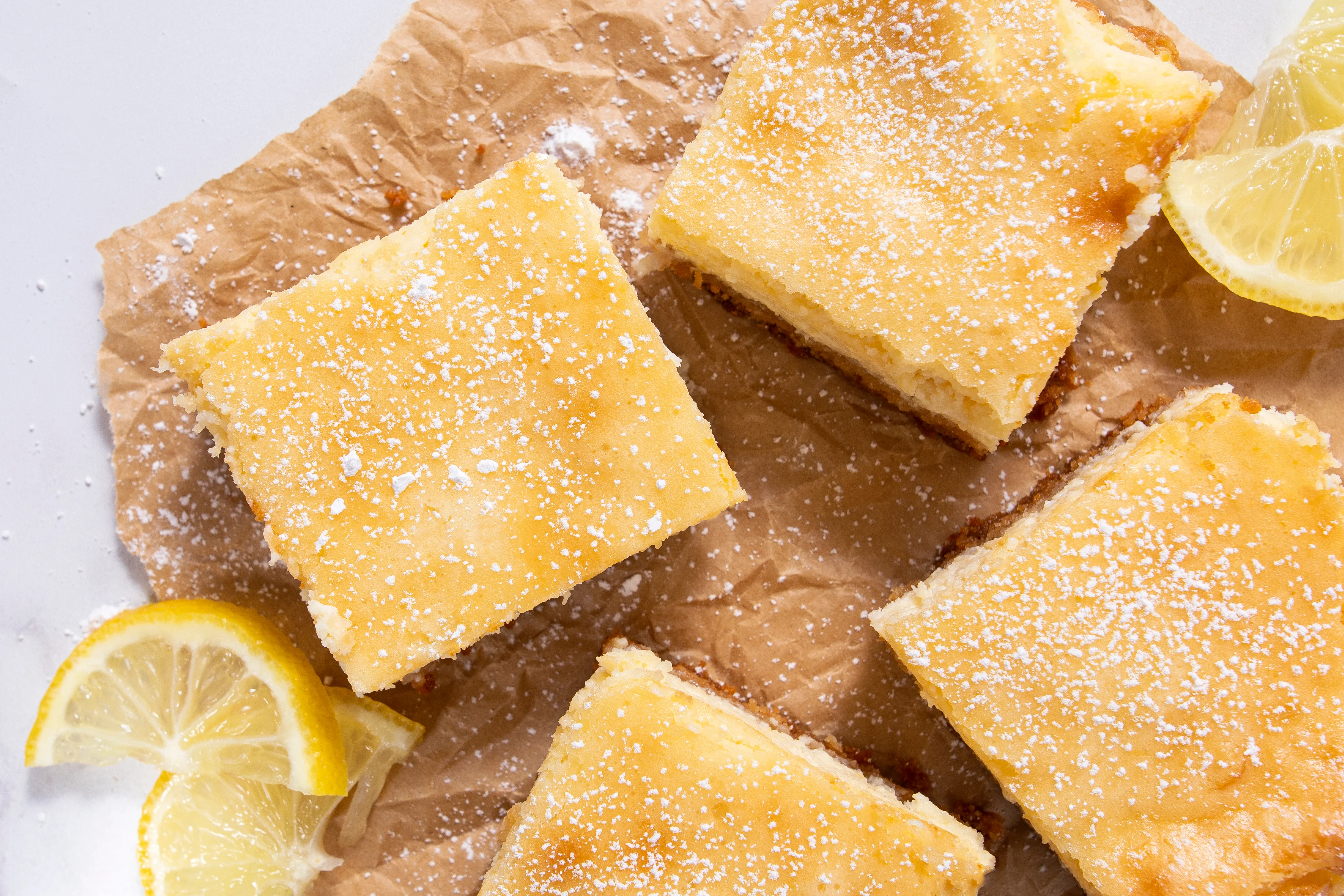 Skinny Lemon Cheesecake Bars | Cooking Professionally