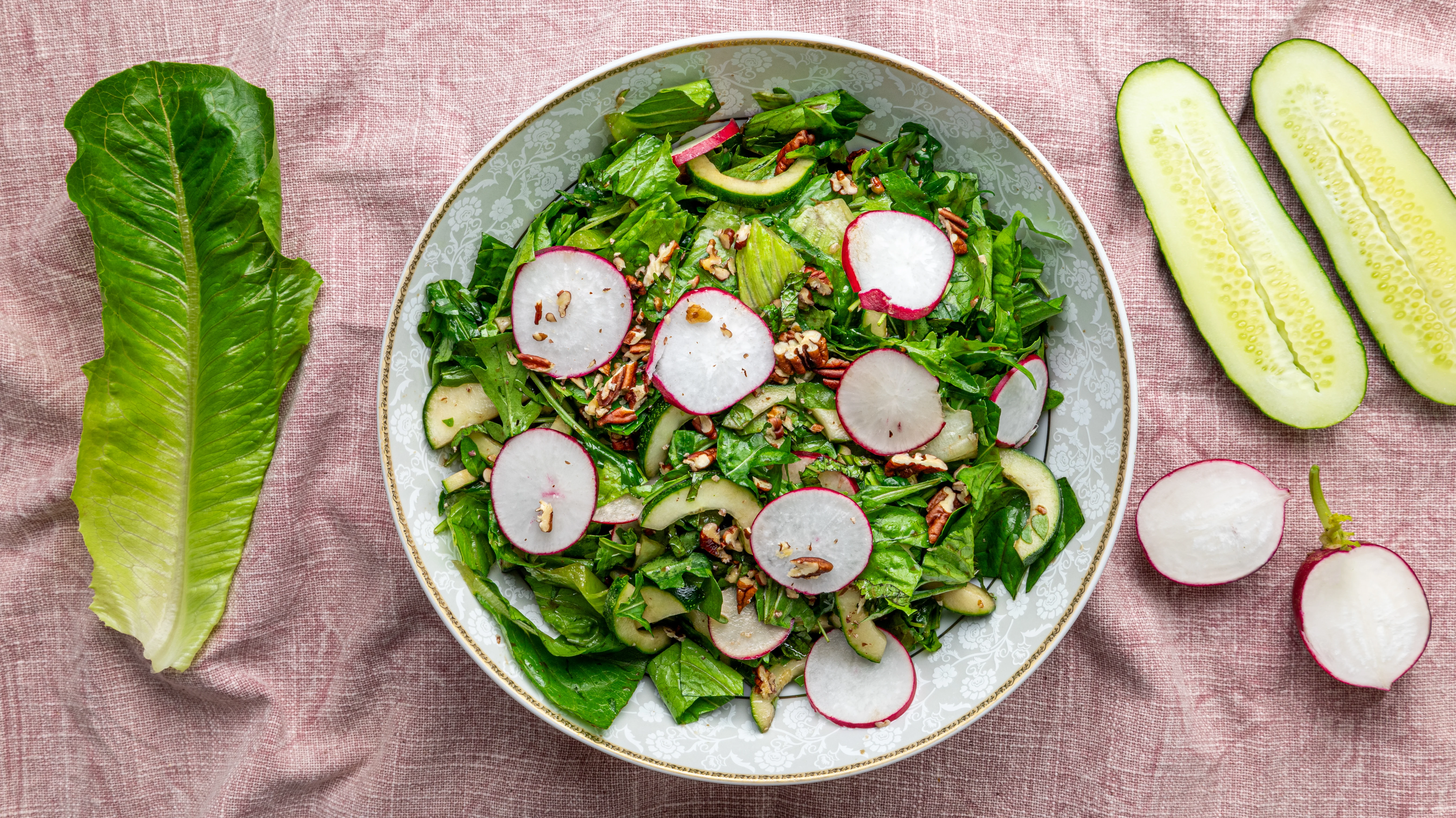 Mean Green Salad | Lazy Cooking