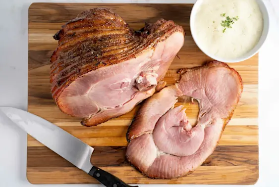 Easy Honey-Mustard Glazed Ham image