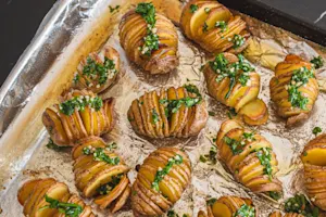 Mini Hasselbacks (2)