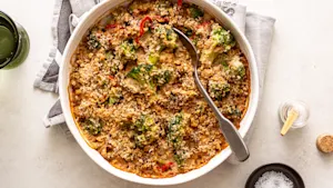 Healthy Broccoli Cheese Bake