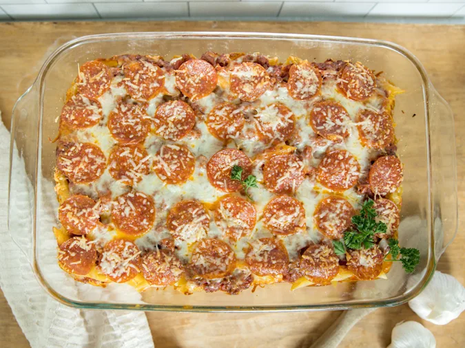 Weekend Pizza Bake