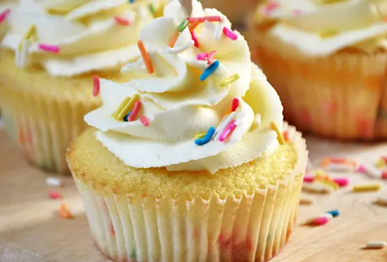 Homemade Funfetti Cupcakes image