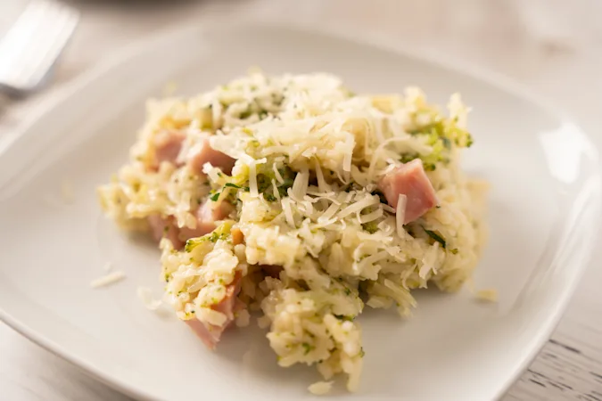 MeMaw's Cheesy Ham and Rice
