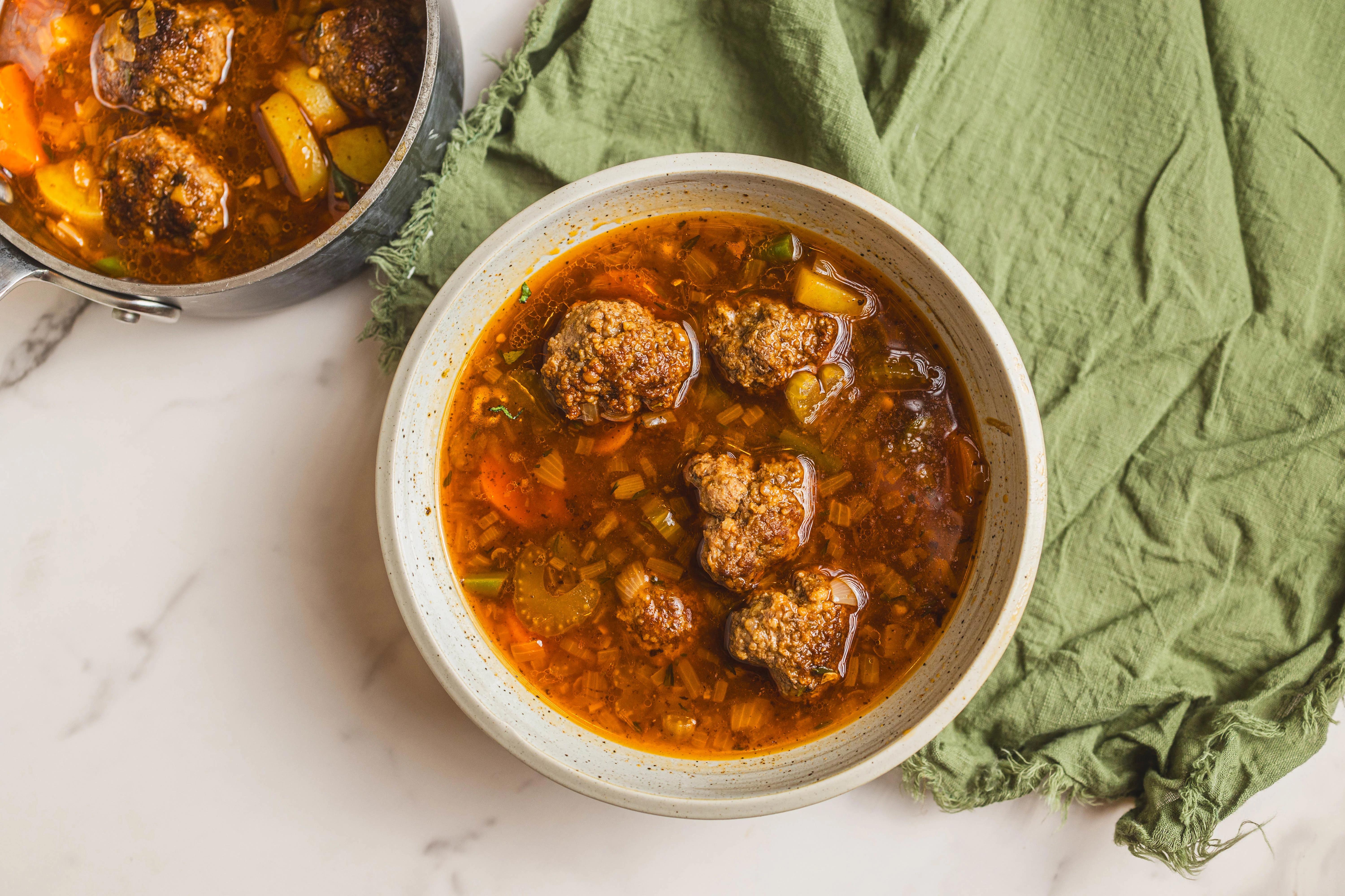 One-Pot Meatball Stew | Command Cooking