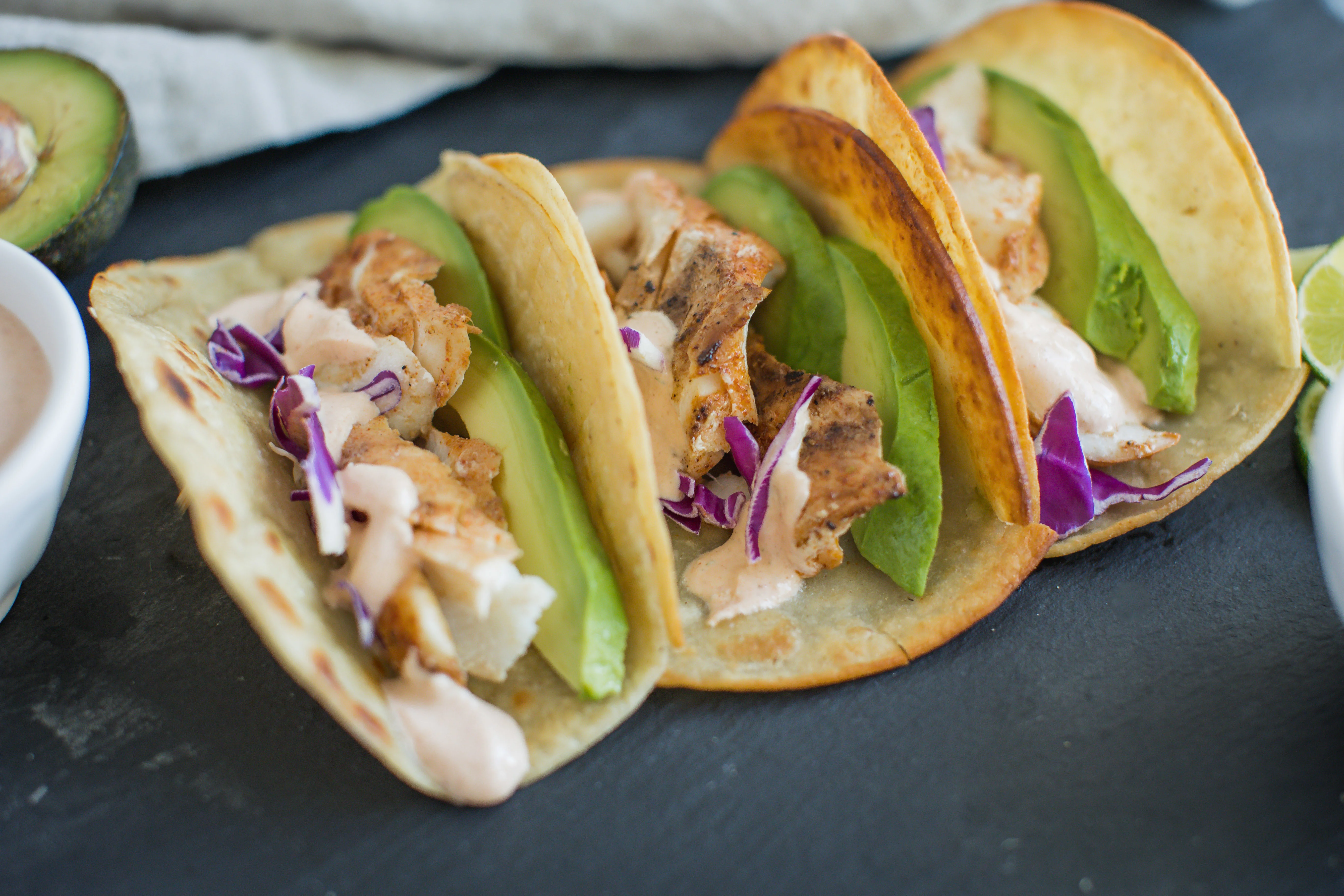 Best Catch Grilled Fish Tacos | Cooking Professionally