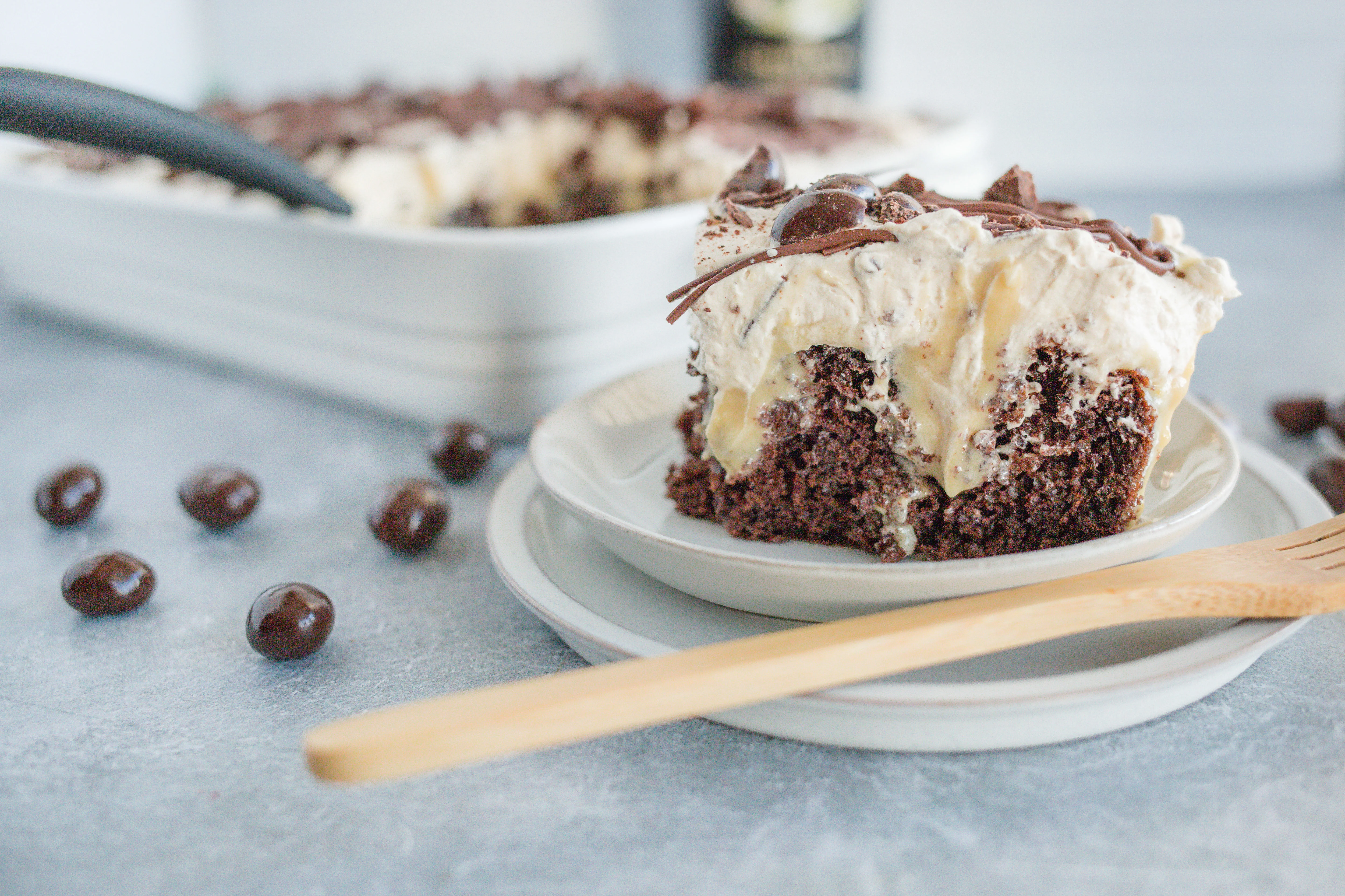 Irish Cream Poke Cake | Recipes Direct