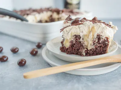 Irish Cream Poke Cake-image