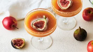 Bourbon Apple Fizzer