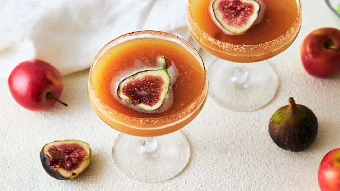 Bourbon Apple Fizzer