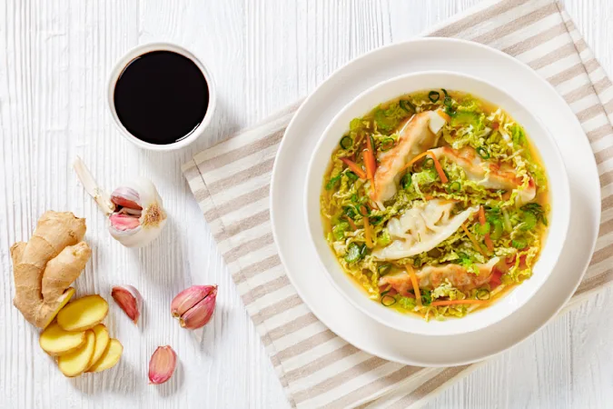 Potsticker Soup