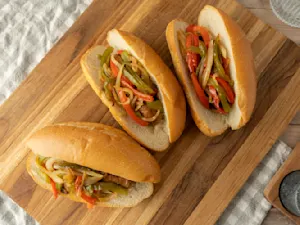 Grilled Italian Sausages-023