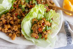 BBQ Chicken Lettuce Wraps-5