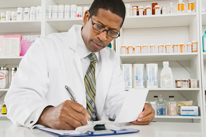 What do pharmacists say to their kids when they misbehave? image