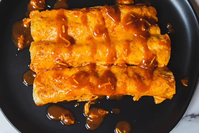5-Ingredient Beef Enchiladas