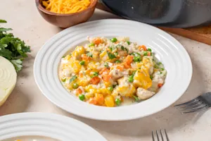 Winter Chicken & Rice Skillet