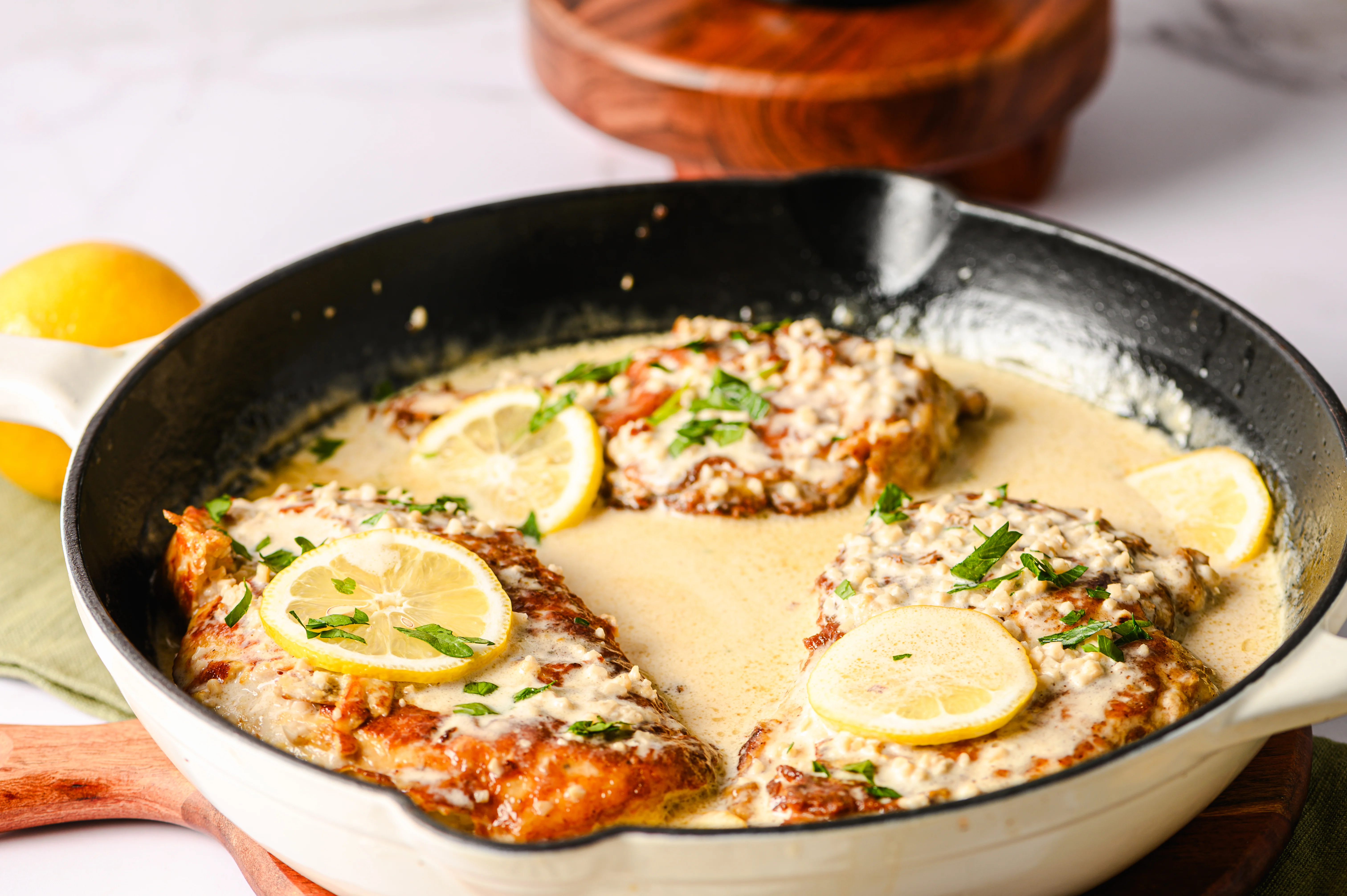 Classic Chicken Francese | Lazy Cooking