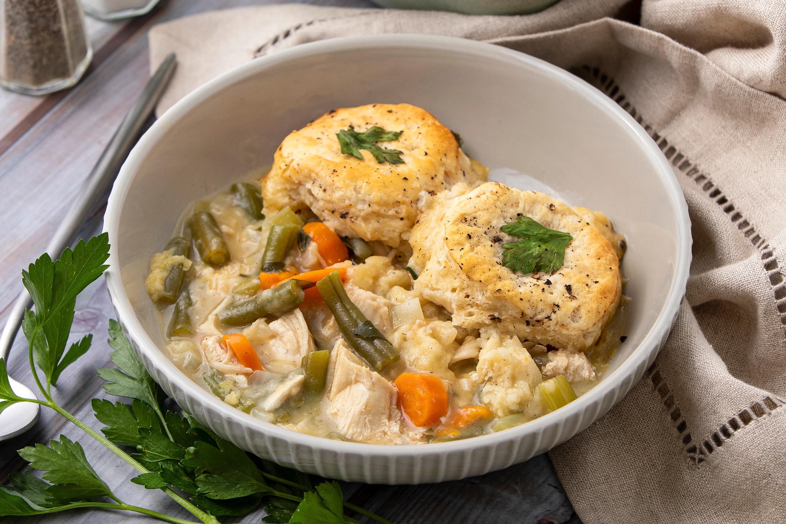 Famous Biscuit Pot Pie | Cooking Professionally
