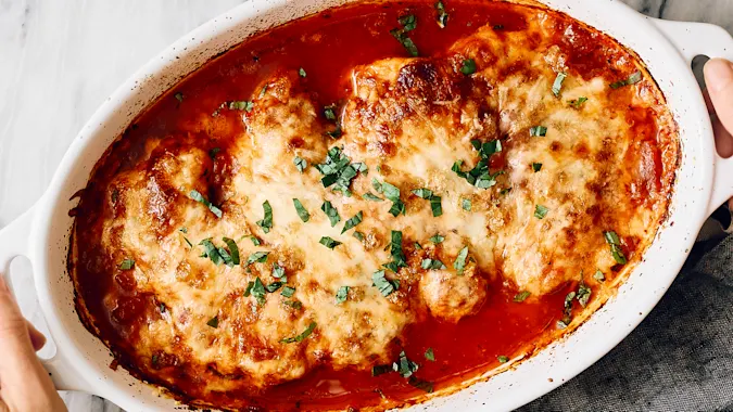 Easy Parmesan Chicken Bake