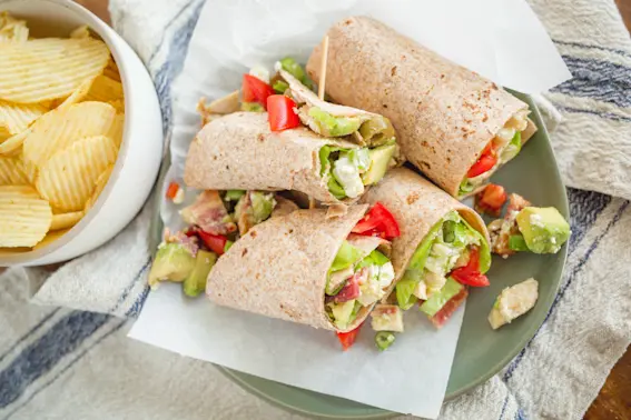 Cobb Salad Wraps-2