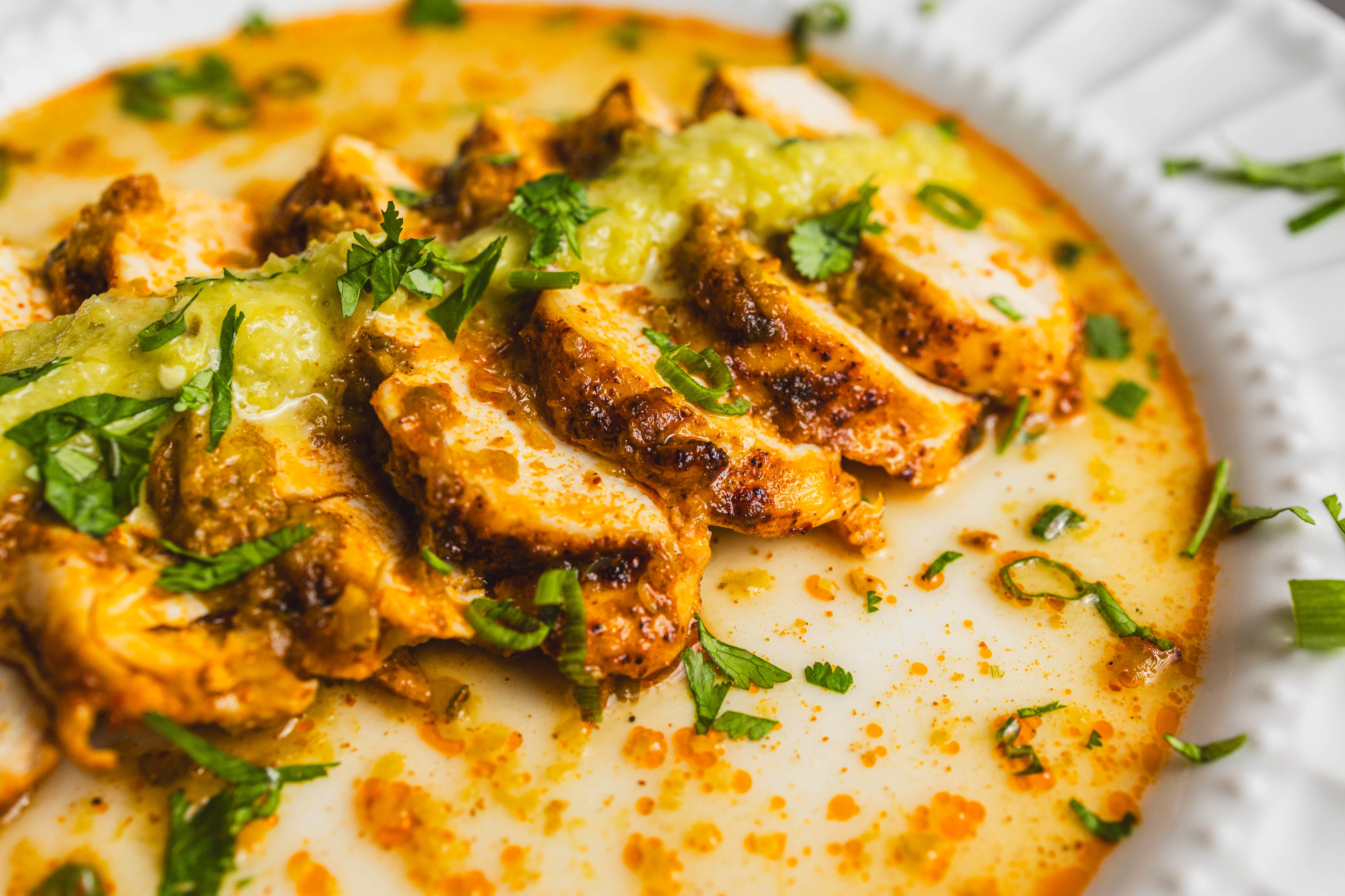 Baked Salsa Verde Chicken | Big Recipe