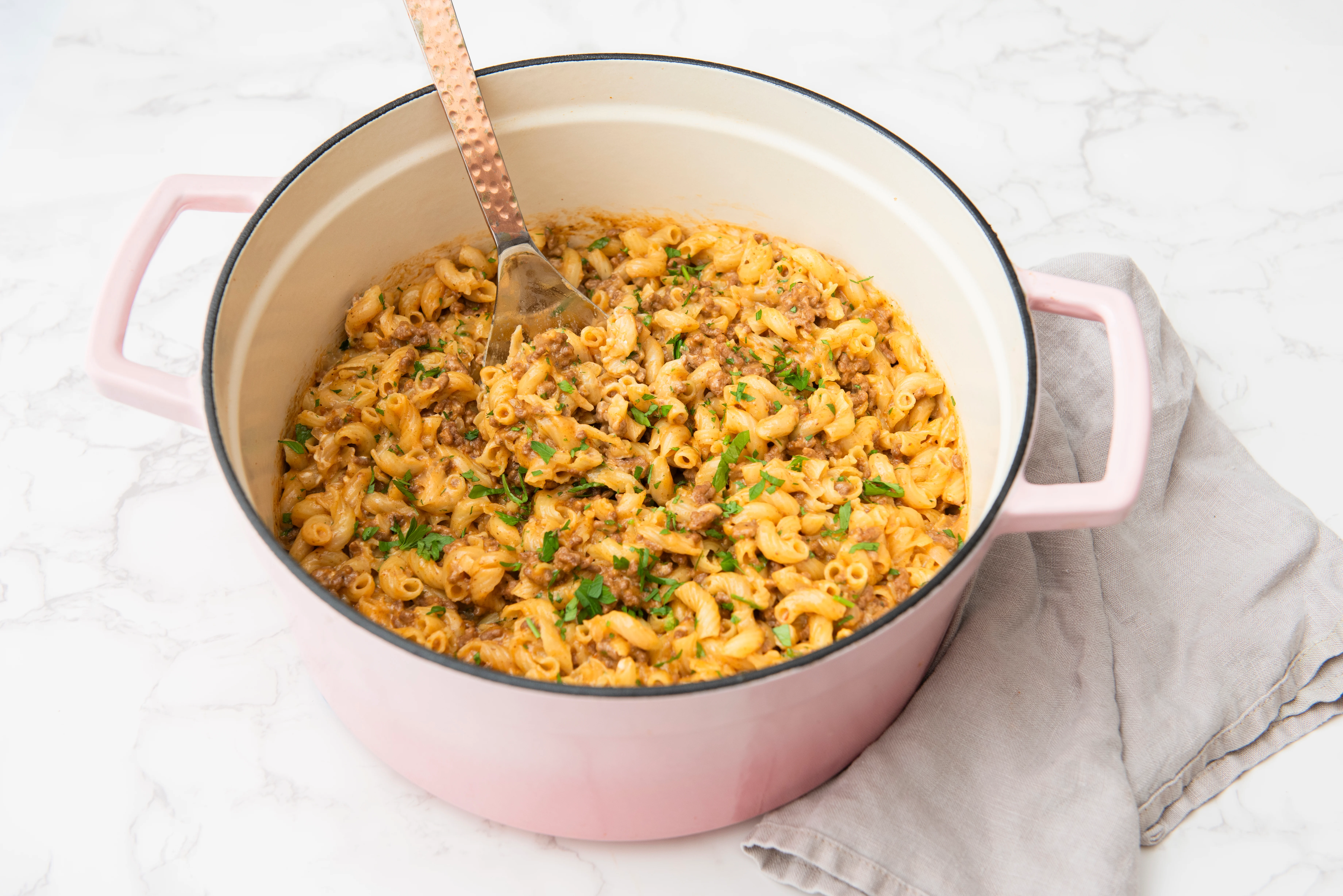 Friday Night Cheeseburger Mac | Command Cooking