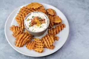 Loaded baked potato dip-1