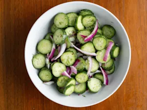 Tangy Cucumber Salad-3