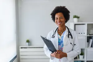 Why is a doctor always calm? image
