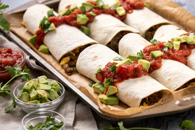 Cowboy Breakfast Burritos