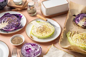 Harvest Roasted Cabbage