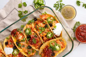 Oven-Baked Chicken Tacos