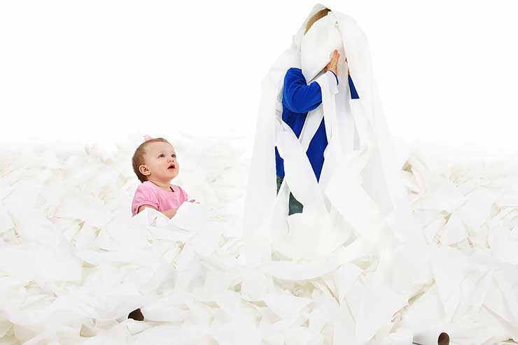  How is life like toilet paper? image