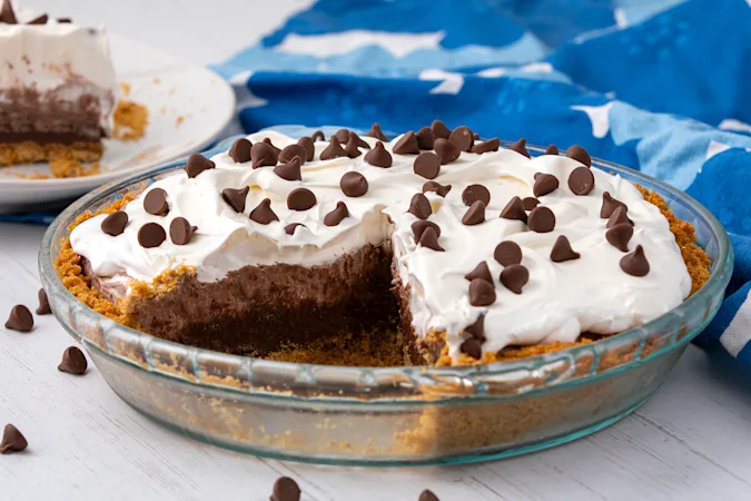 Easy Chocolate Pudding Pie