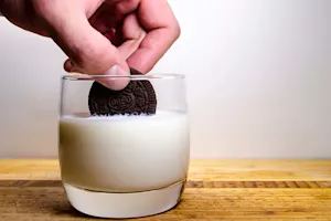 How do basketball players eat their Oreos? image