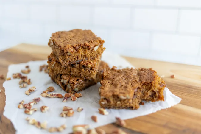 Chewy Pecan Pie Bars