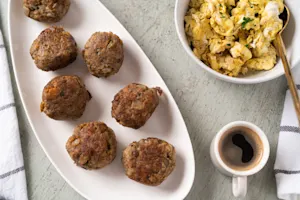 Breakfast Meatballs