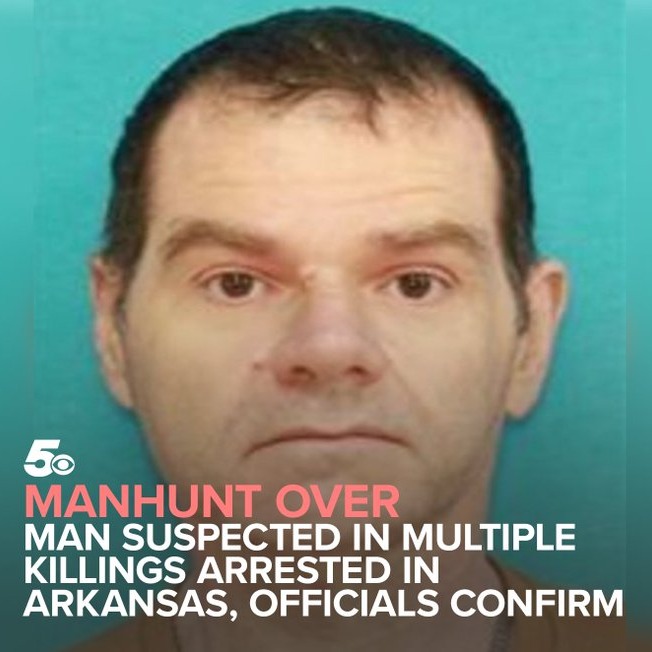 Manhunt Across Three States Ends in Arrest - Main