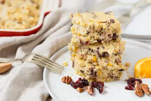 Cranberry Cornbread Casserole