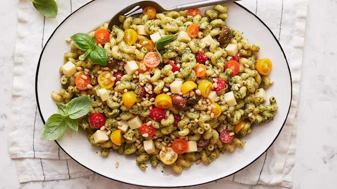 Light Hearted Pesto Salad