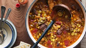 Cozy Pulled Meat Soup