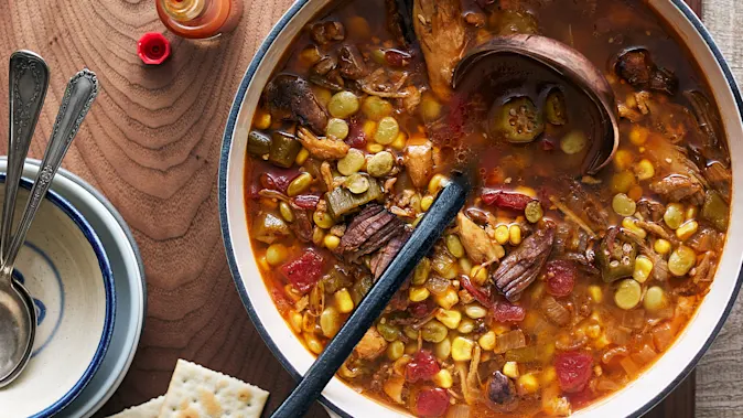 Cozy Pulled Meat Soup
