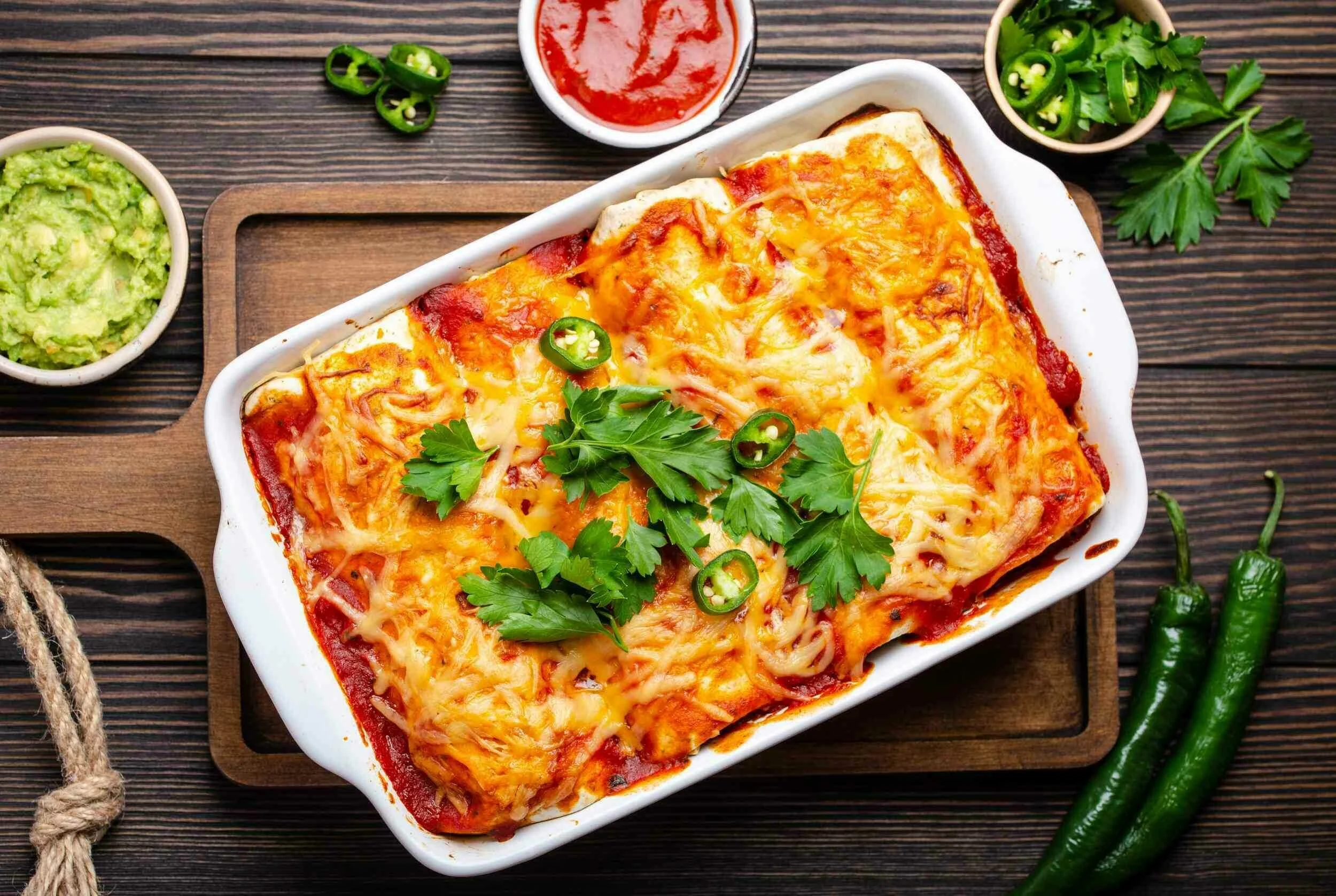 Classic Chicken Enchiladas | Recipe Reader