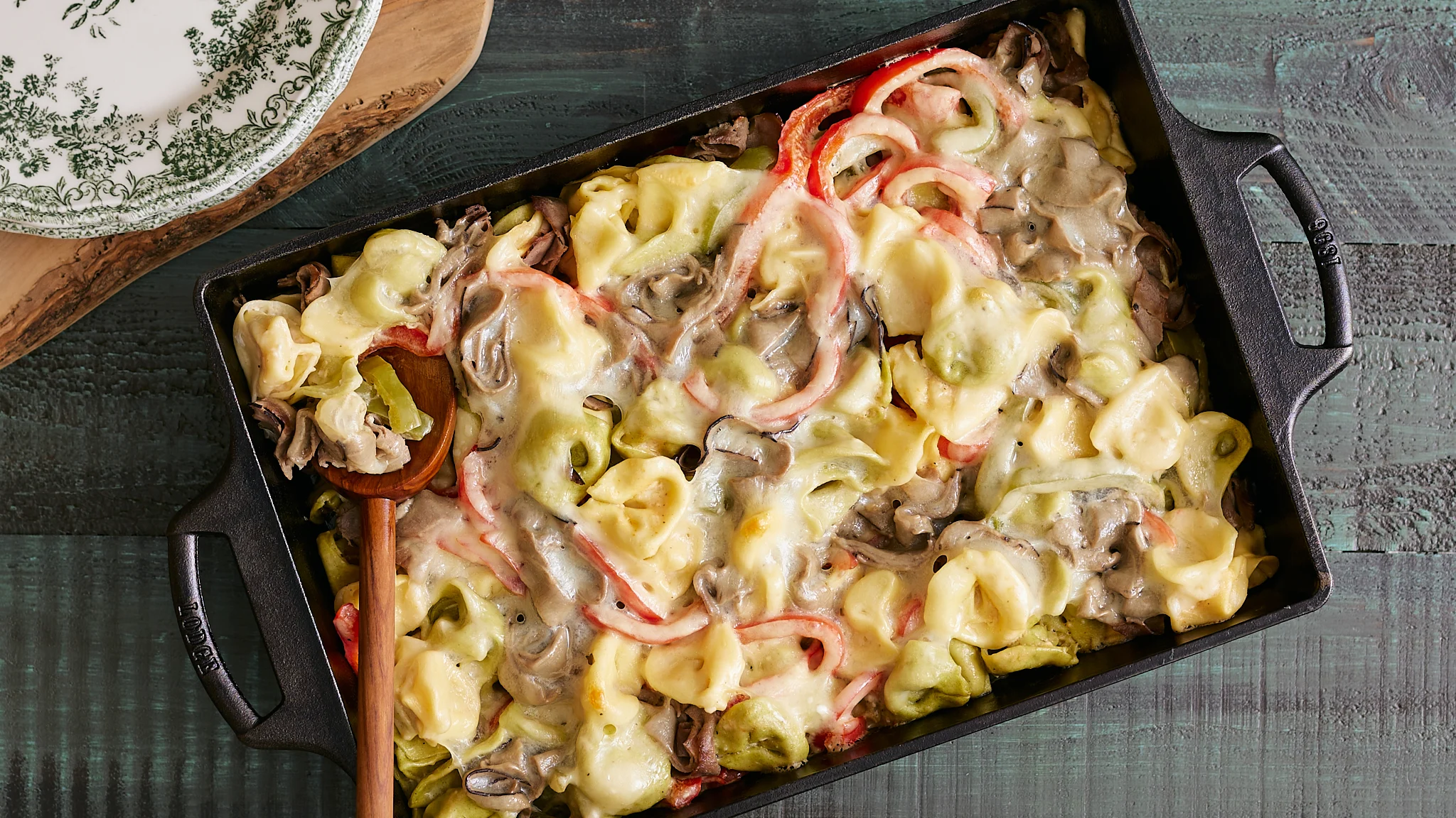 Philly Pasta Bake | Mama's Cooking