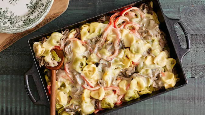 Philly Pasta Bake