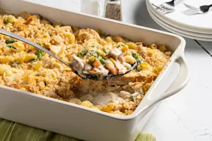 Classic Chicken Veggie Casserole