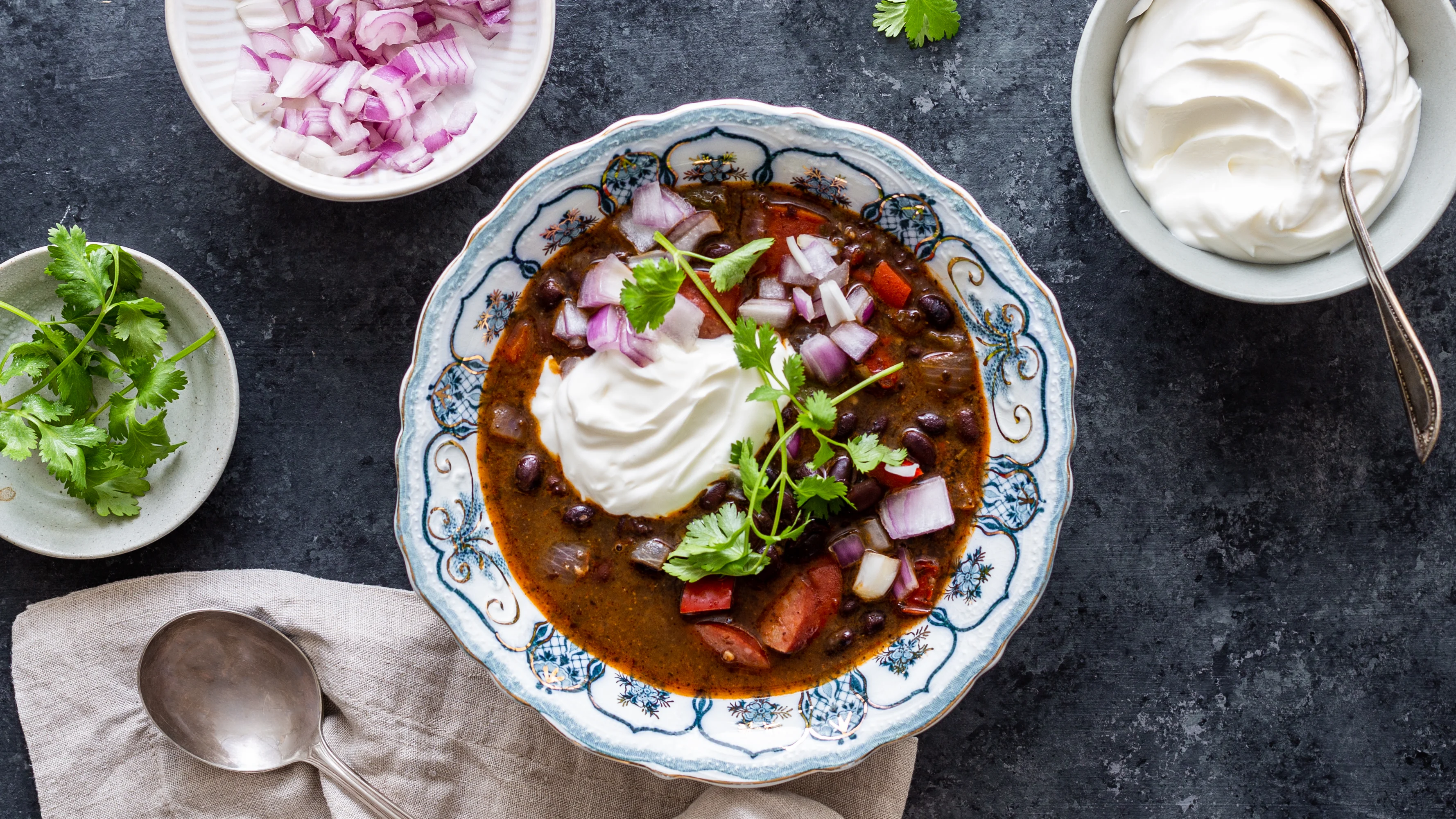 Famous Black Bean Soup | Command Cooking