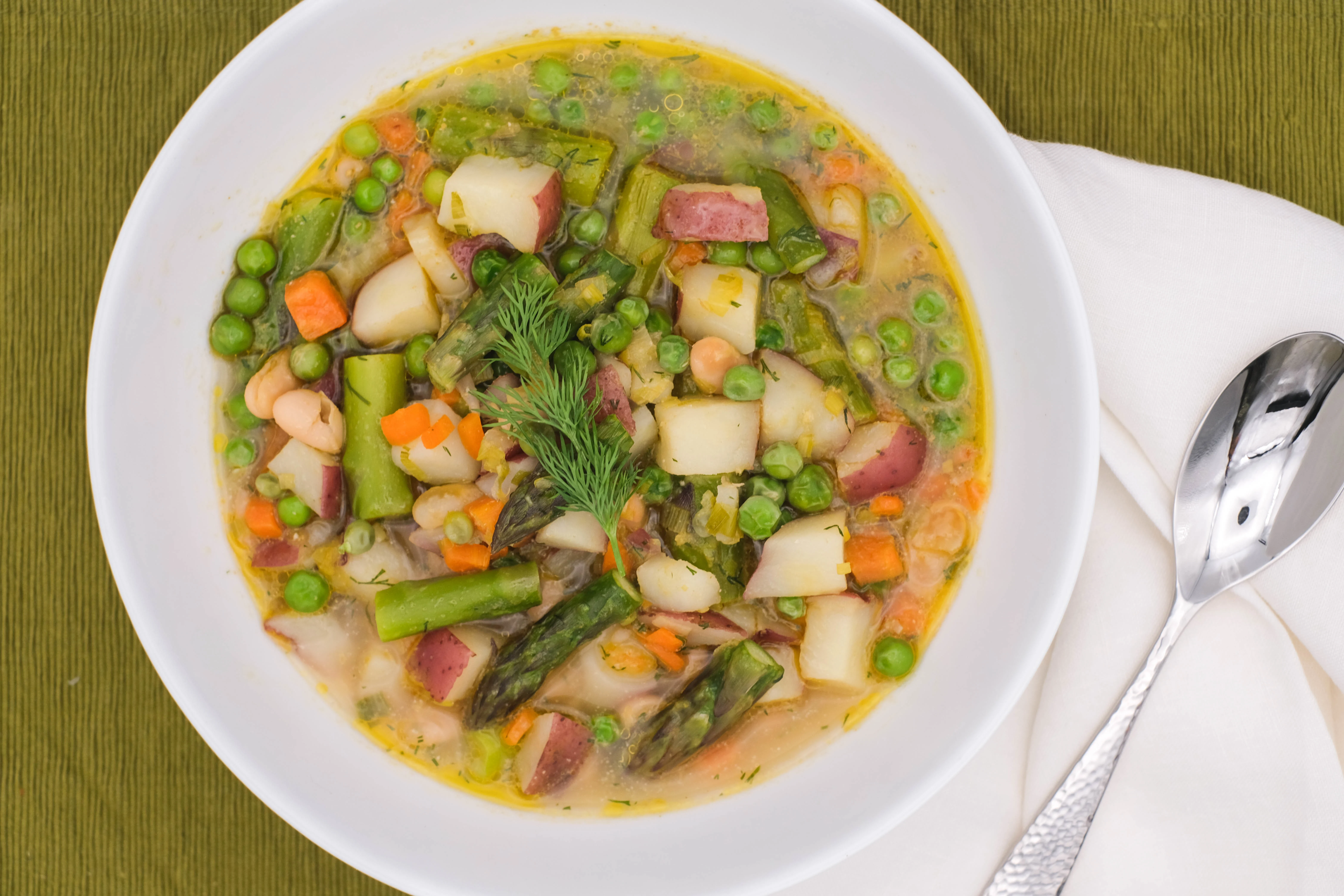 Spring Veggie Minestrone | Command Cooking