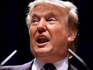 Donald Trump closeup