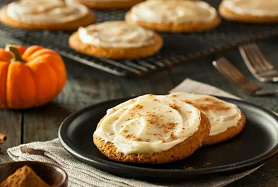 Melt-in-Your-Mouth Pumpkin Cookies image